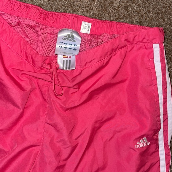 ADIDAS MESH STYLE PINK PANTS (read description) - Picture 2 of 4